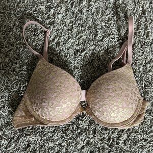 Victoria Secret PINK Leopard Push Up Bra